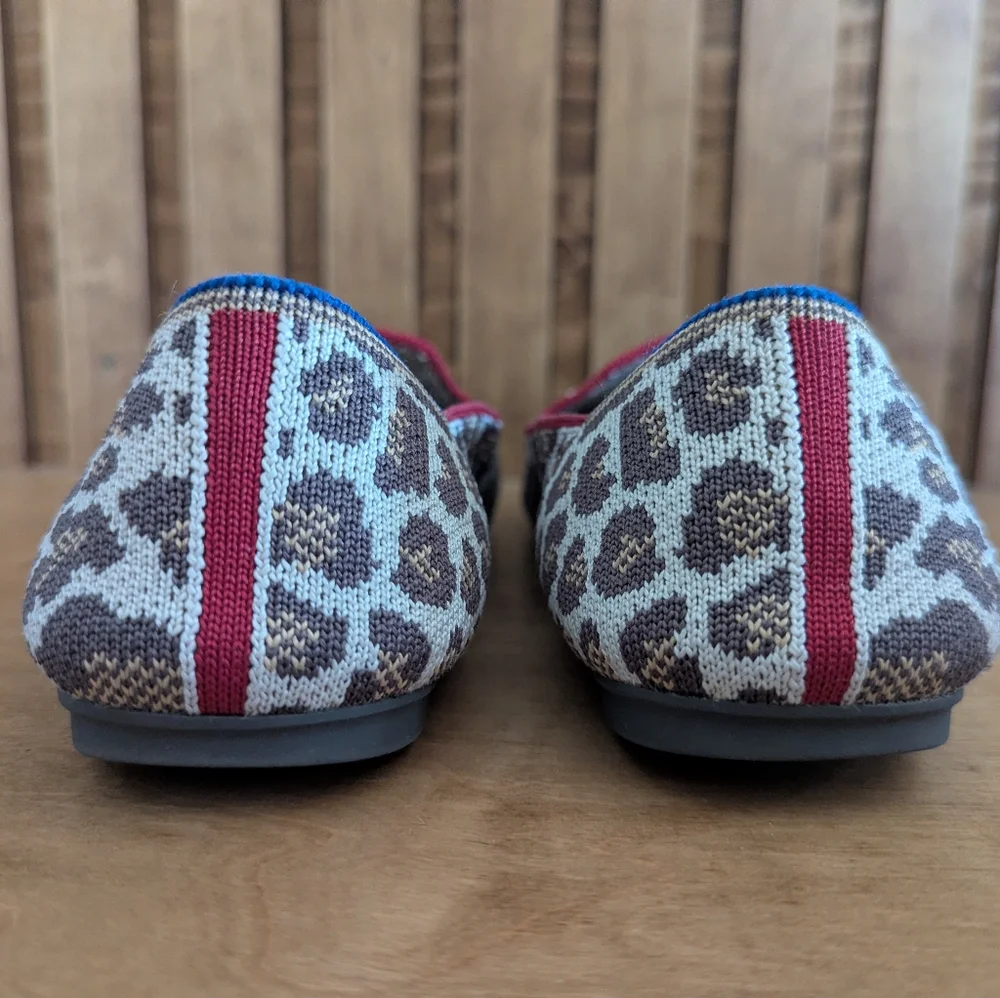 Rothy's The Loafer in Mocha Spot (Leopard) - Picture 5 of 7